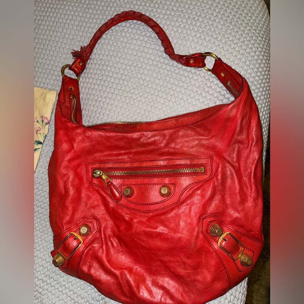 Balenciaga large leather tote bag - Picture 6 of 10